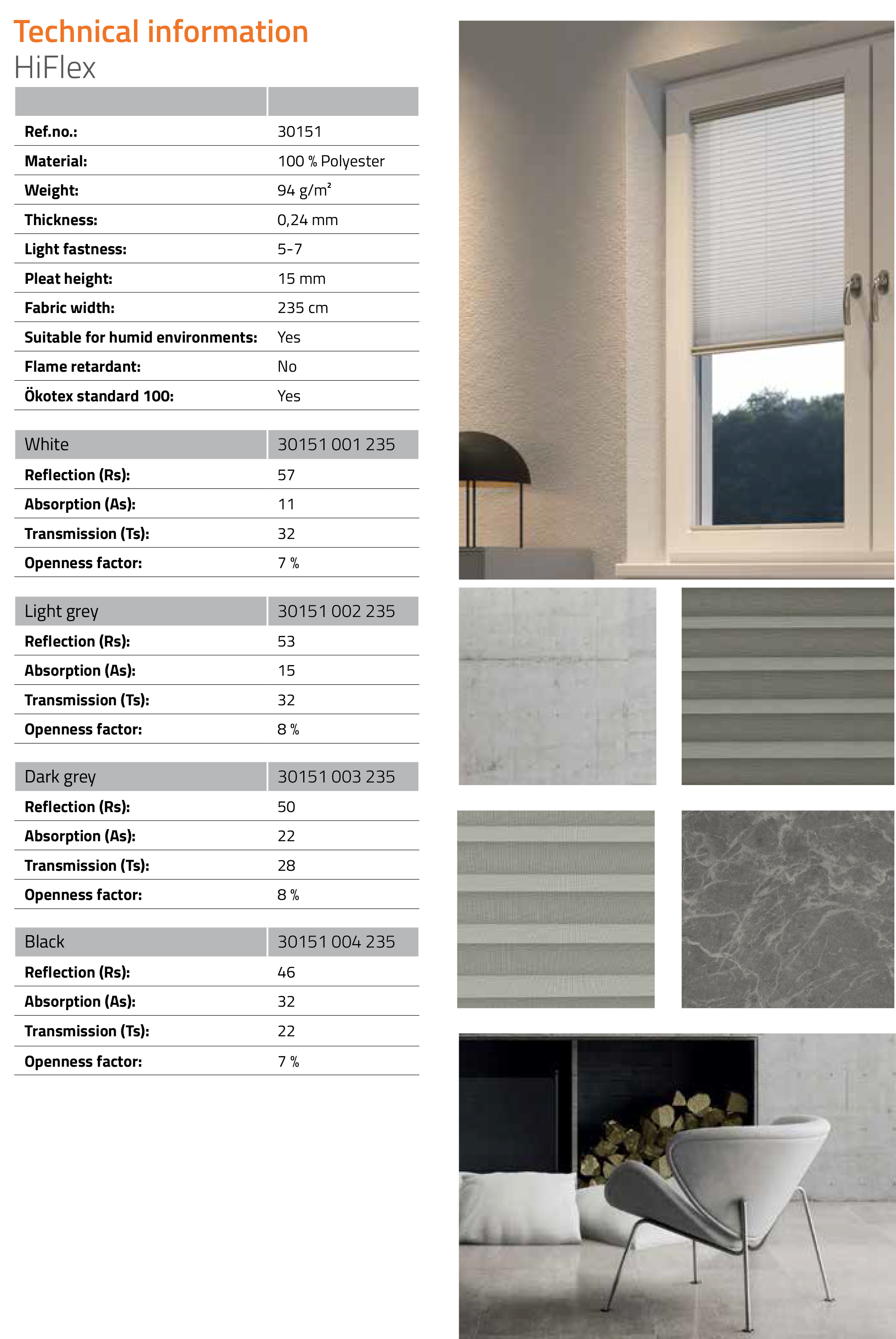 technické informace